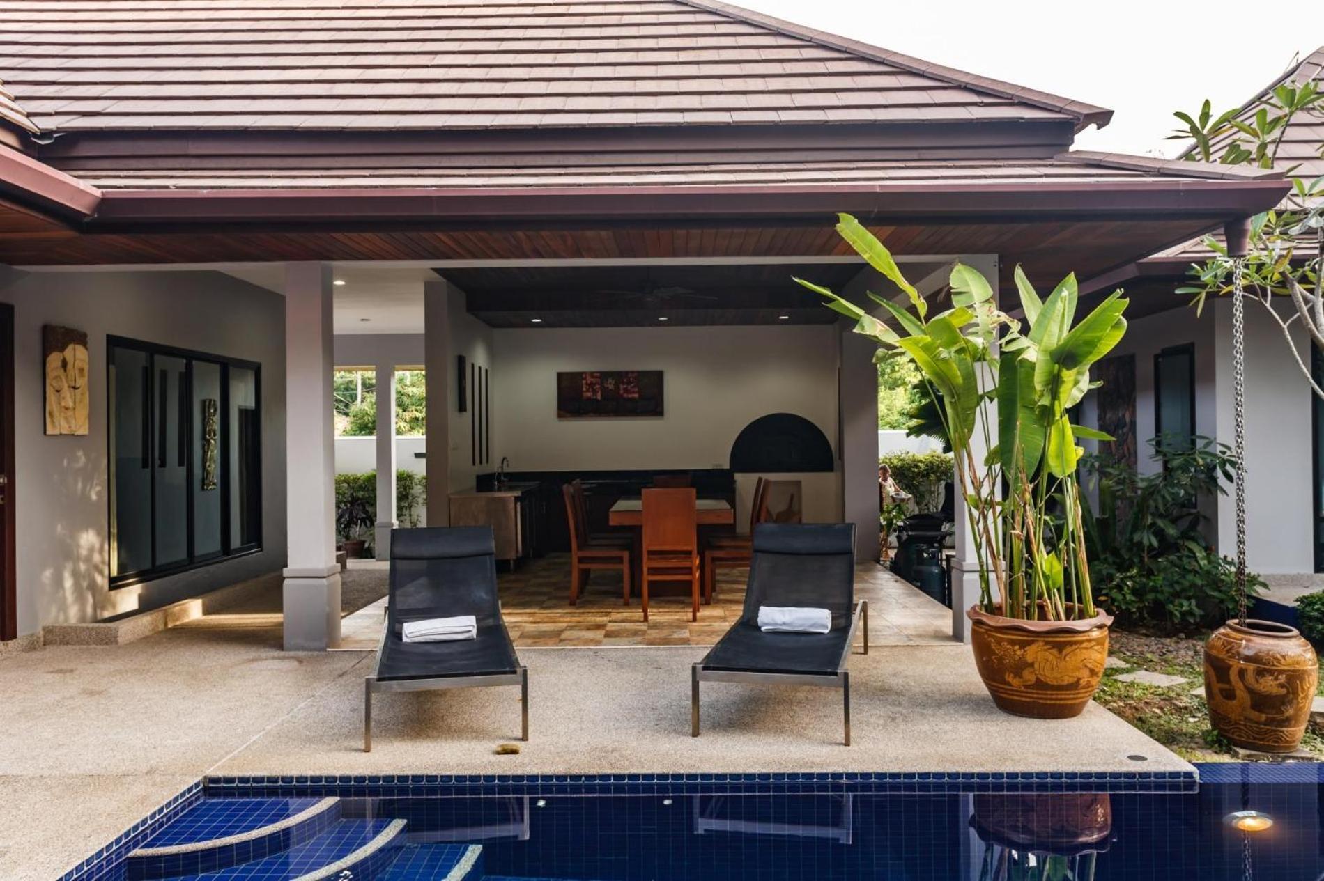 Frangipani Pool Villa - Garden, Bbq & Maid Nai Harn المظهر الخارجي الصورة